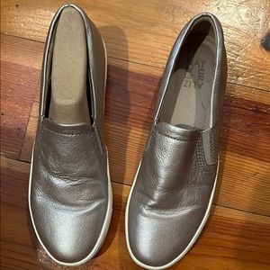 Women's Metallic Slip-On Shoes